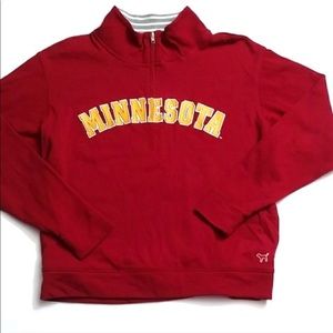University of Minnesota VS Quarter Zip GUC Small
